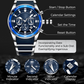 ⌚ 50% OFF! ⏳ Men's Waterproof Multifunctional Quartz Watch – Stylish & Durable ✨