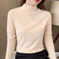 🔥Limited stock available 60% OFF🔥Women's Comfortable Solid Color Half High Neck Long Sleeve Top