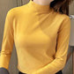 🔥Limited stock available 60% OFF🔥Women's Comfortable Solid Color Half High Neck Long Sleeve Top
