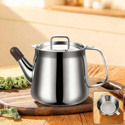 Durable Stainless Steel Oil Filter Pot